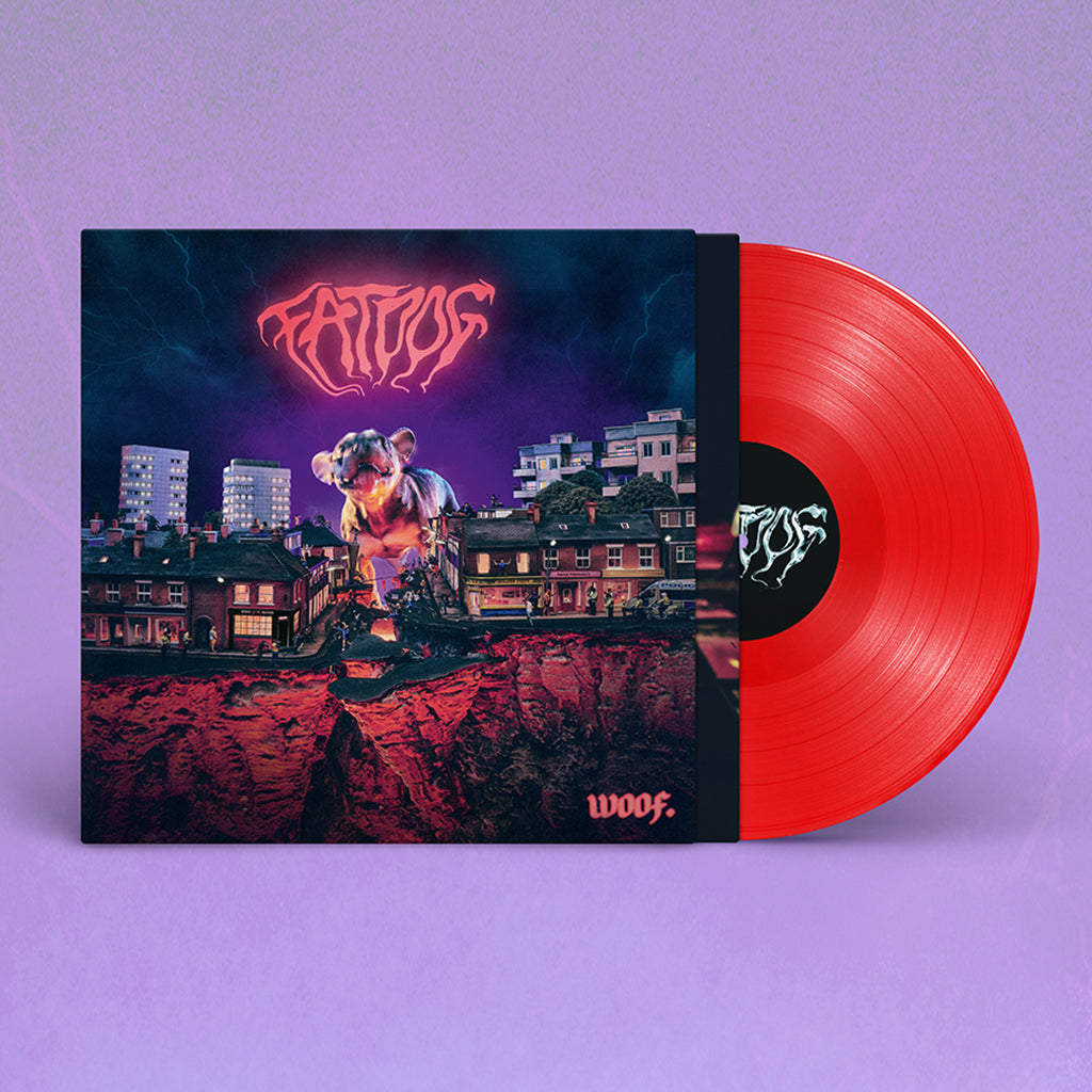 FAT DOG - WOOF. - LP - Red Vinyl