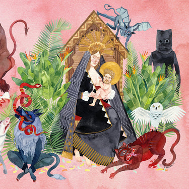 FATHER JOHN MISTY - I Love You, Honeybear (Loser Edition Single LP w/ Poster & Insert) - LP - Transparent Red Vinyl