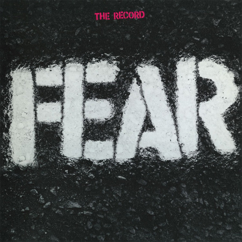 FEAR - The Record (2024 Reissue) - LP - 180g Translucent Magenta Vinyl