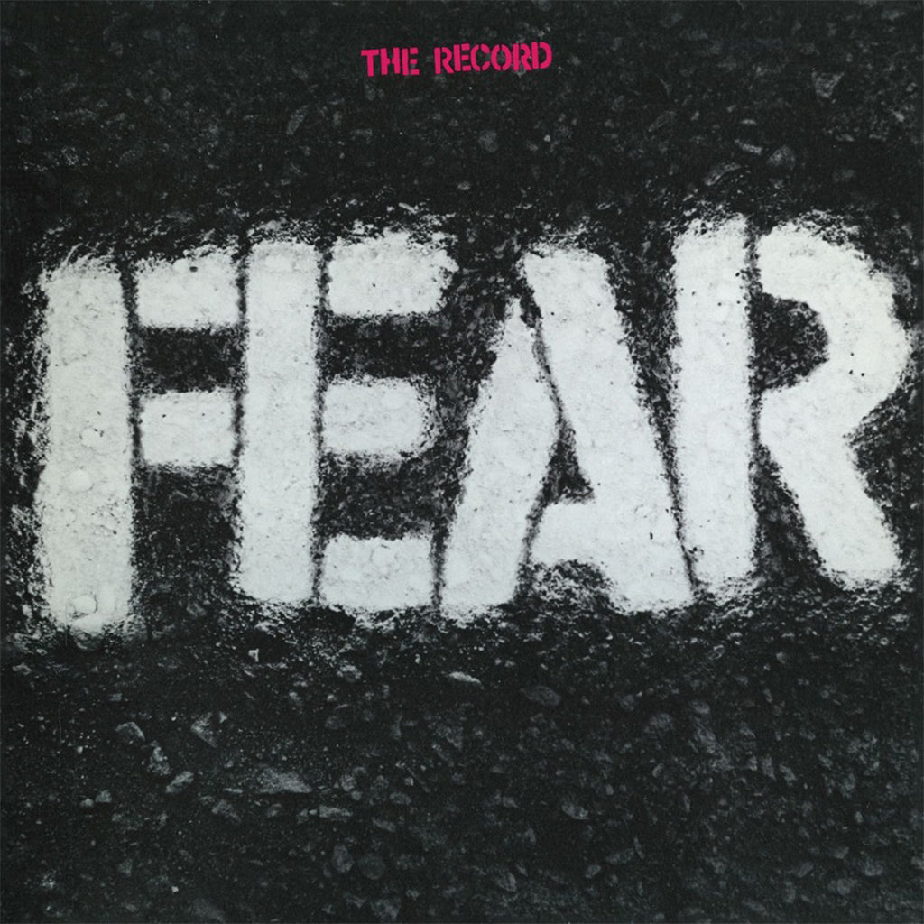 FEAR The Record (2025 Reissue) LP 180g Translucent Magenta Vinyl