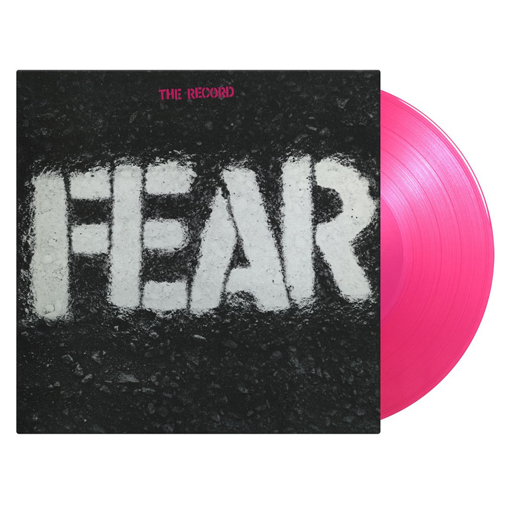FEAR - The Record (2024 Reissue) - LP - 180g Translucent Magenta Vinyl