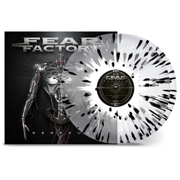FEAR FACTORY - Genexus (2023 Reissue) - 2LP - Crystal Clear with Black White Splatter Vinyl