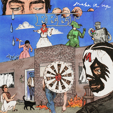 FEET - Make It Up - LP - Transparent Blue Vinyl