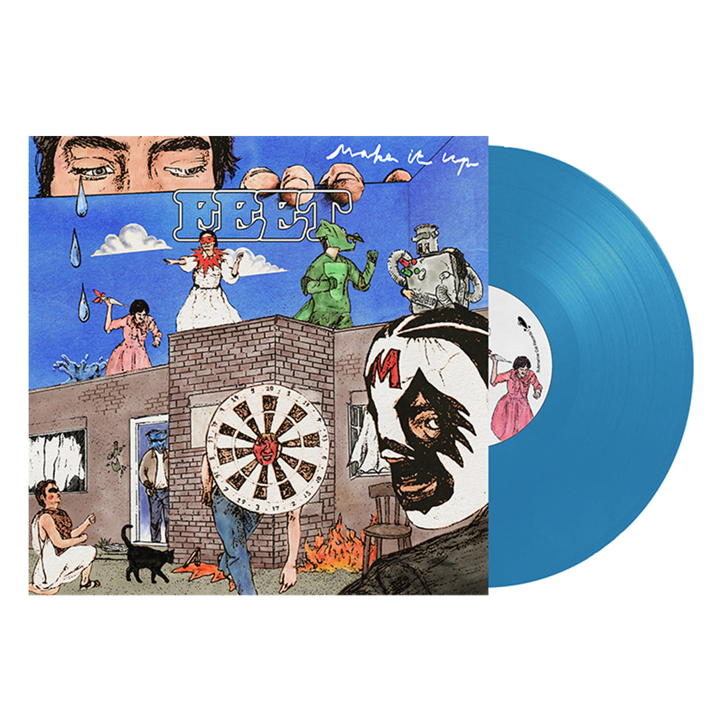 FEET - Make It Up - LP - Transparent Blue Vinyl