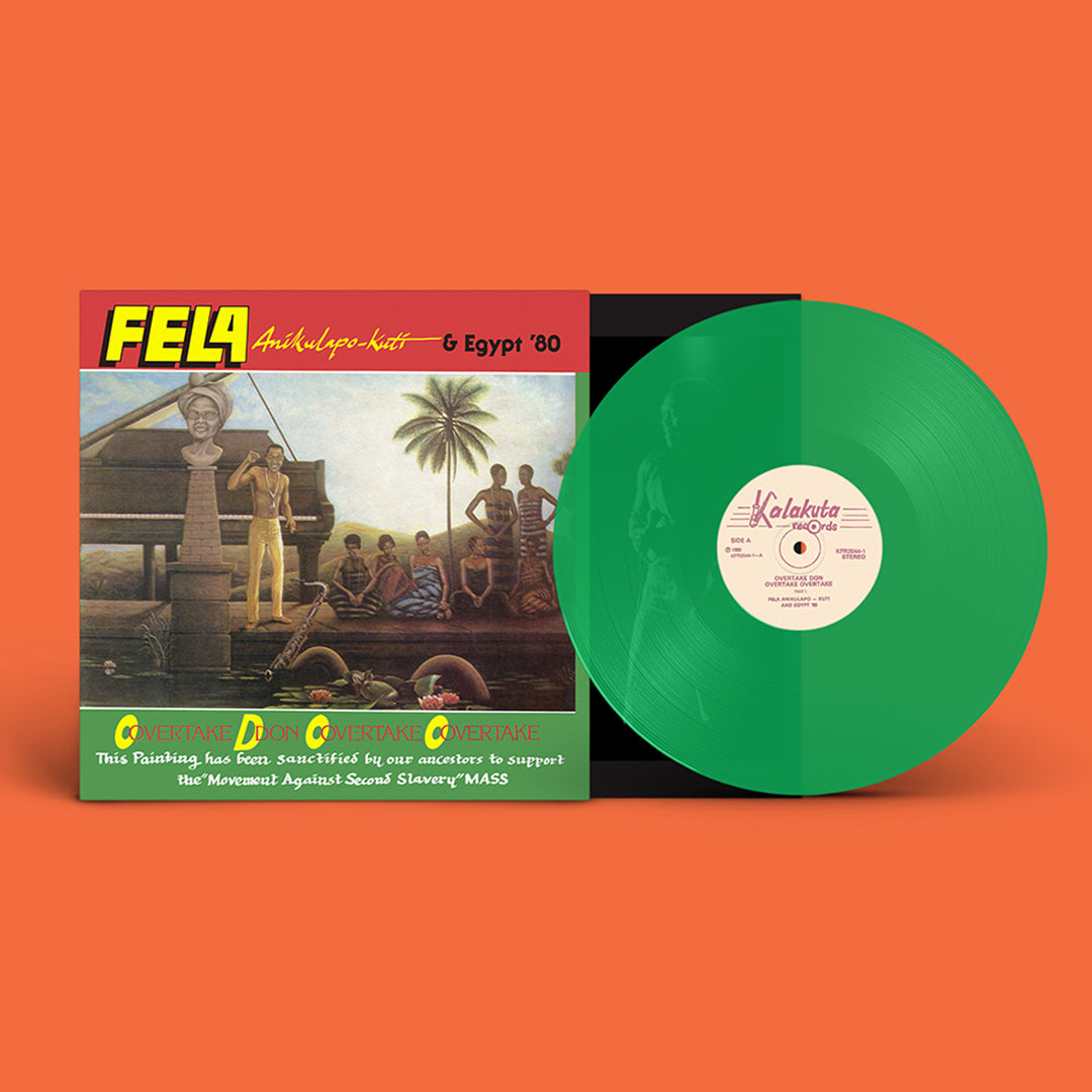 FELA KUTI - O.D.O.O. (Overtake Don Overtake Overtake) [2024 Reissue] - LP - Transparent Green Vinyl [FEB 23]