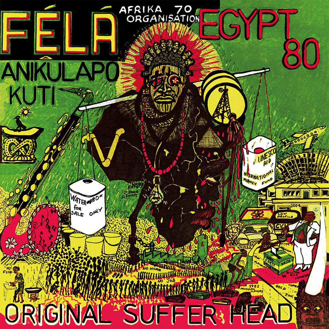 FELA KUTI - Original Suffer Head [2024 Reissue] - LP - Opaque Light Green Vinyl
