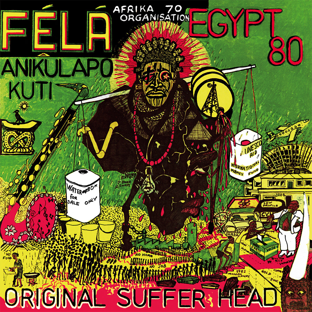 FELA KUTI - Original Suffer Head [2024 Reissue] - LP - Opaque Light Green Vinyl [FEB 23]