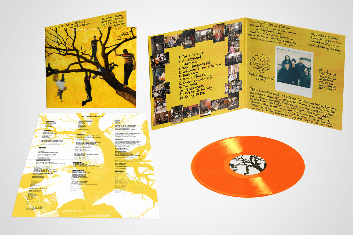 FIDDLEHEAD - Death Is Nothing To Us - LP - Neon Orange Vinyl