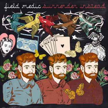 FIELD MEDIC - Surrender Instead - LP - Bone Colour w/ Red Splatter Vinyl