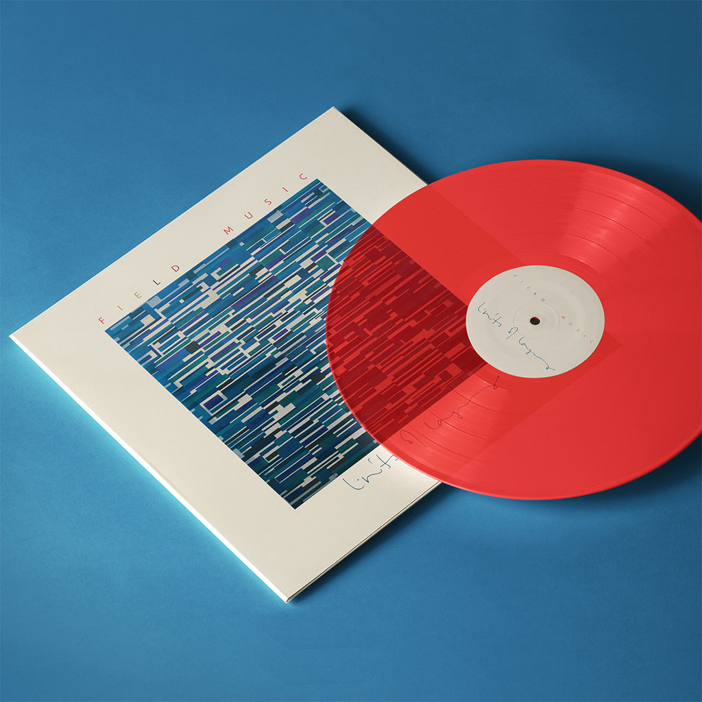 FIELD MUSIC - Limits Of Language - LP - Transparent Red Vinyl