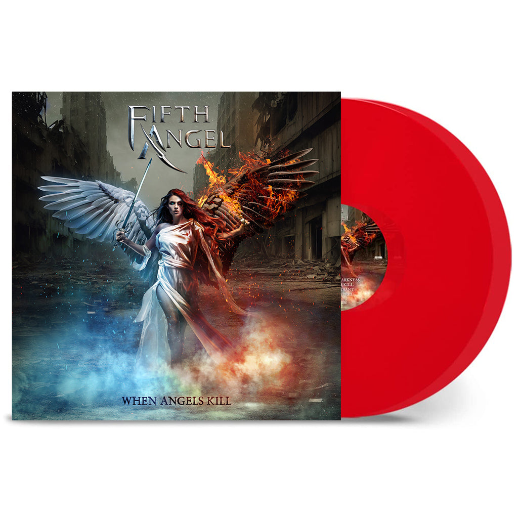 FIFTH ANGEL - When Angels Kill - 2LP - Transparent Red Vinyl