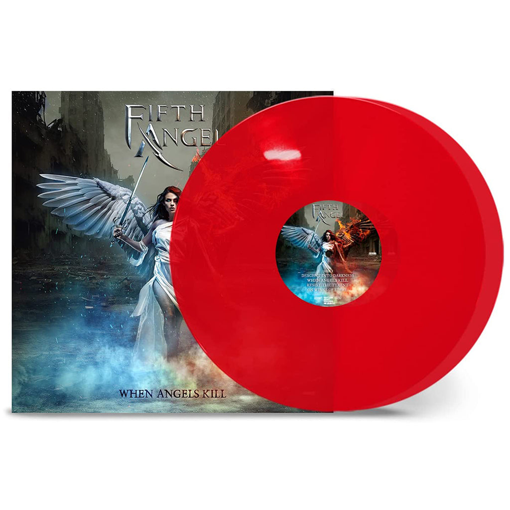 FIFTH ANGEL - When Angels Kill - 2LP - Transparent Red Vinyl