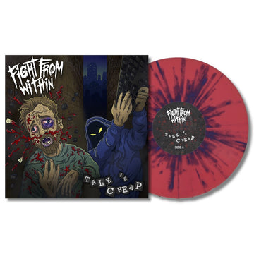 FIGHT FROM WITHIN - Talk Is Cheap - LP - Red w/ Blue Splatter Vinyl [DEC 12]