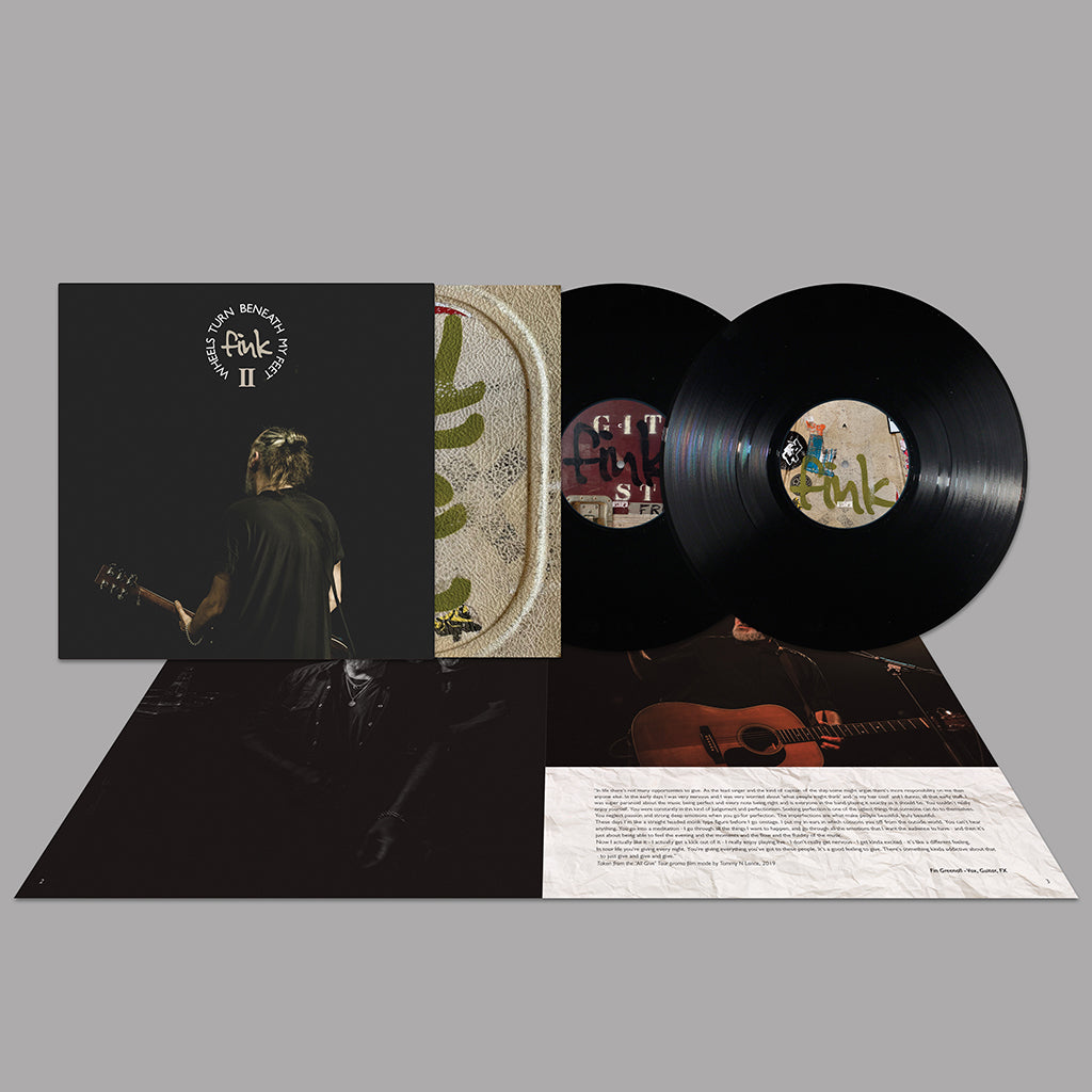 FINK- Wheels Turn Beneath My Feet II - 2LP - Deluxe Gatefold Vinyl [NOV 14]
