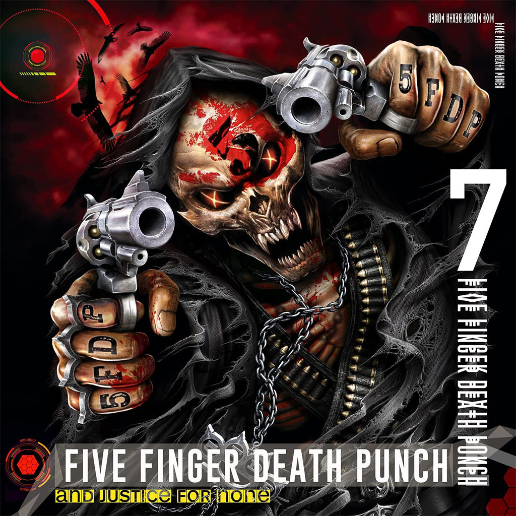 FIVE FINGER DEATH PUNCH - And Justice For None (2023 Reissue) - 2LP - White Vinyl