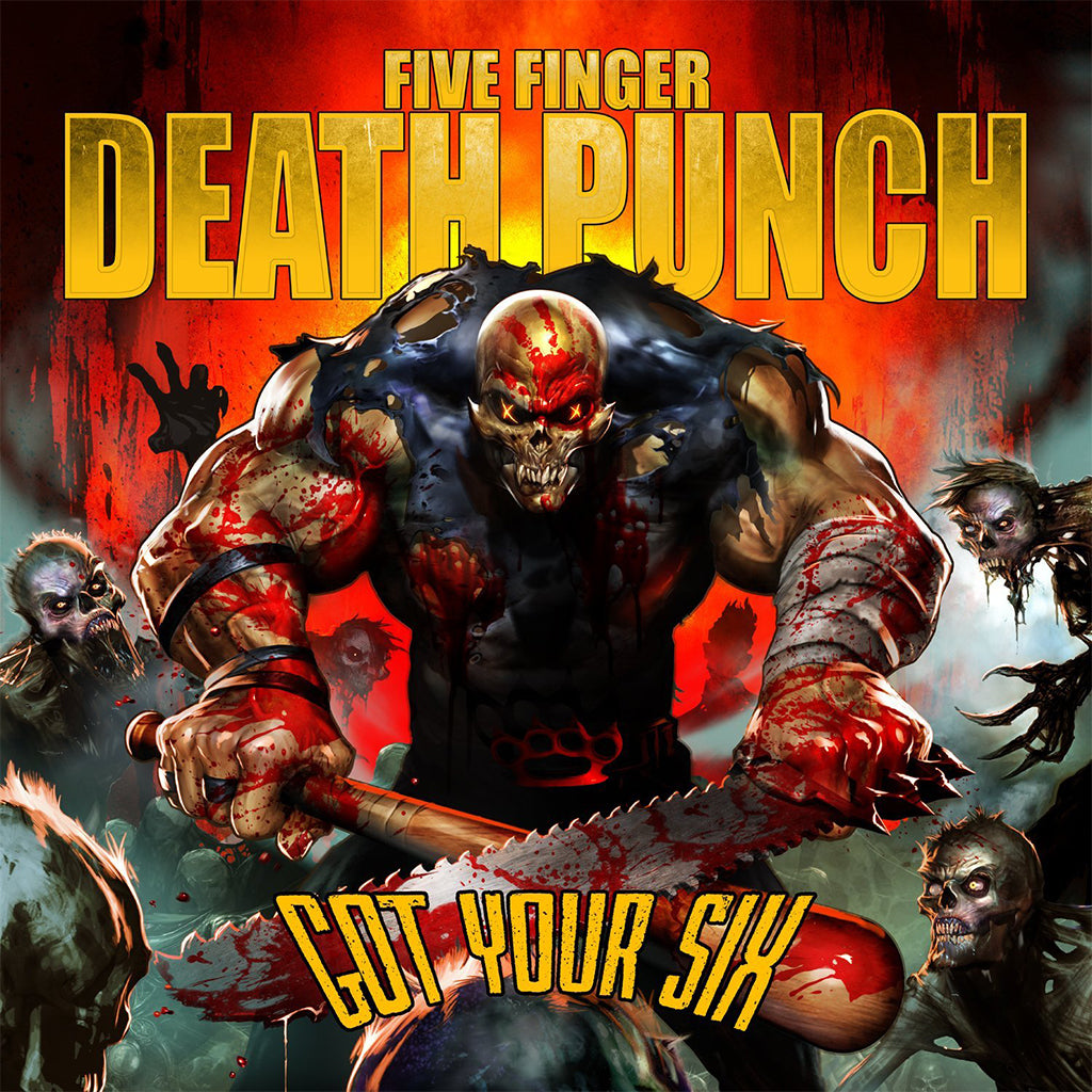 FIVE FINGER DEATH PUNCH - Got Your Six (2023 Reissue) - 2LP - Red Vinyl [JUN 23]