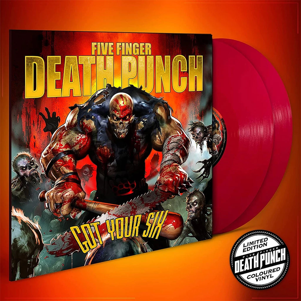 FIVE FINGER DEATH PUNCH - Got Your Six (2023 Reissue) - 2LP - Red Vinyl [JUN 23]
