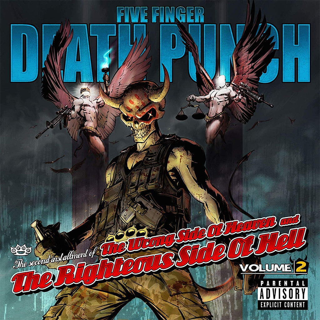 FIVE FINGER DEATH PUNCH - The Wrong Side Of Heaven And The Righteous Side Of Hell, Volume 2 (2023 Reissue) - 2LP - Gold Vinyl