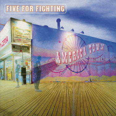 FIVE FOR FIGHTING - America Town (25th Anniversary Edition) - LP - 180g Translucent Blue Vinyl