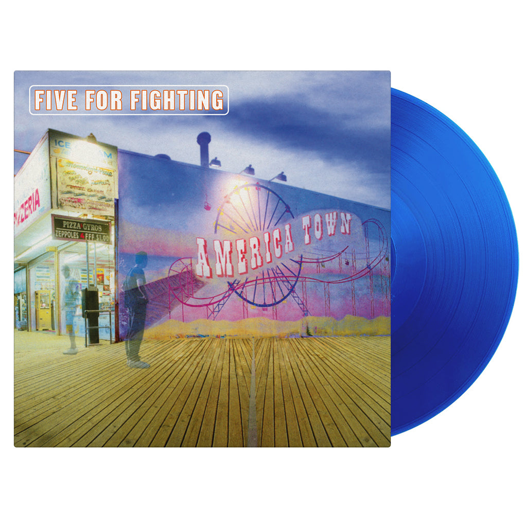 FIVE FOR FIGHTING - America Town (25th Anniversary Edition) - LP - 180g Translucent Blue Vinyl