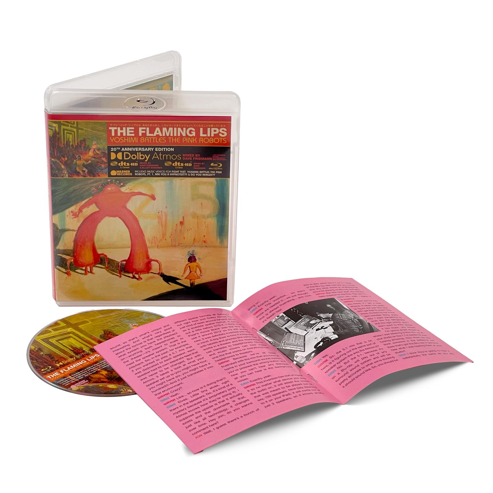 THE FLAMING LIPS - Yoshimi Battles The Pink Robots (Dolby ATMOS, 5.1 Mix & Hi-Res Stereo Mixes) - Blu-ray Audio Edition [NOV 1]