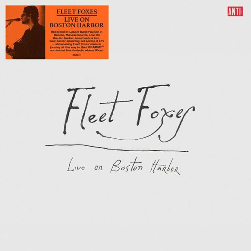 FLEET FOXES - Fleet Foxes Live On Boston Harbour (Repress) - 3LP - Peach Coloured Vinyl [DEC 13]