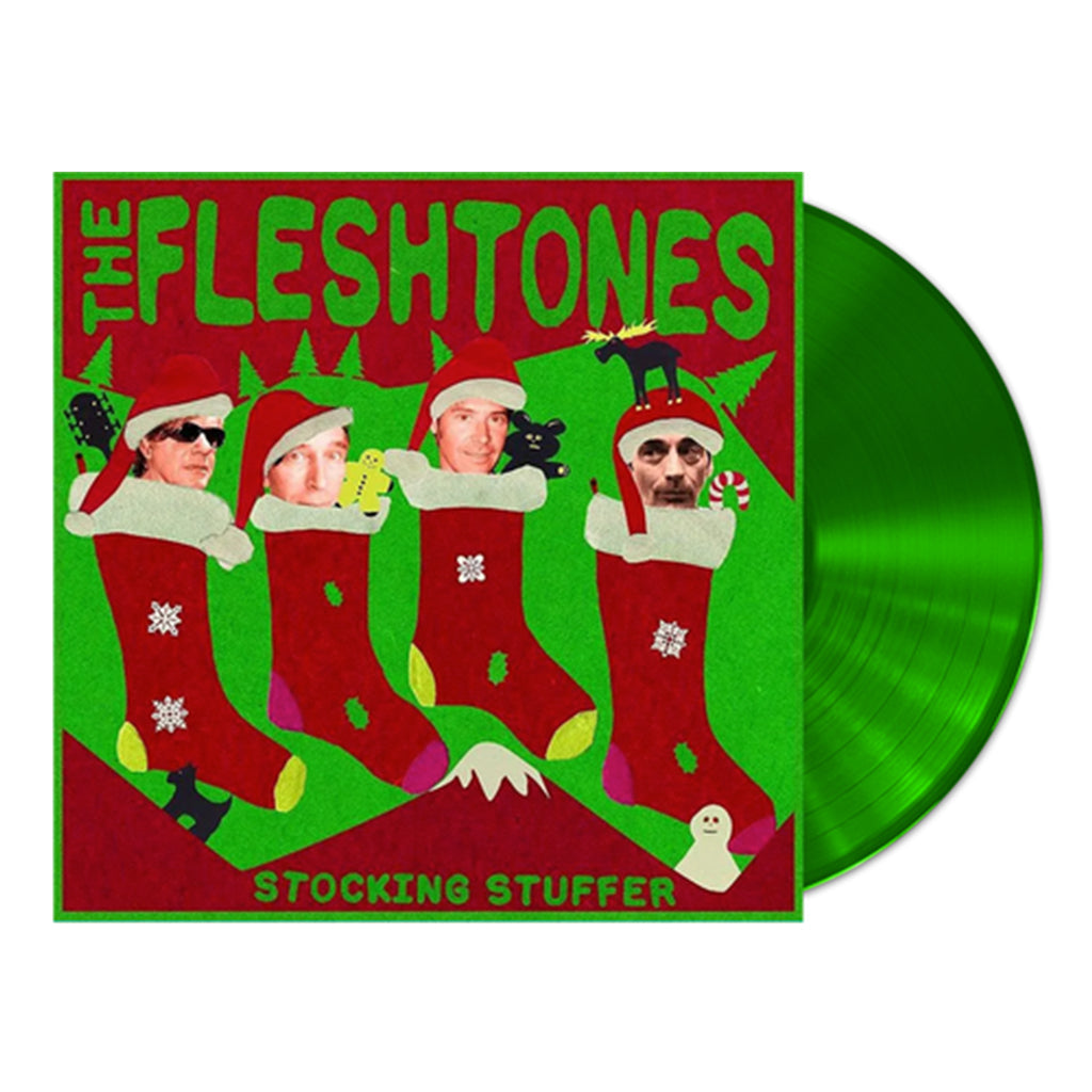 THE FLESHTONES - Stocking Stuffer (15th Anniversary) [Black Friday 2023] - LP - Green Vinyl [NOV 24]