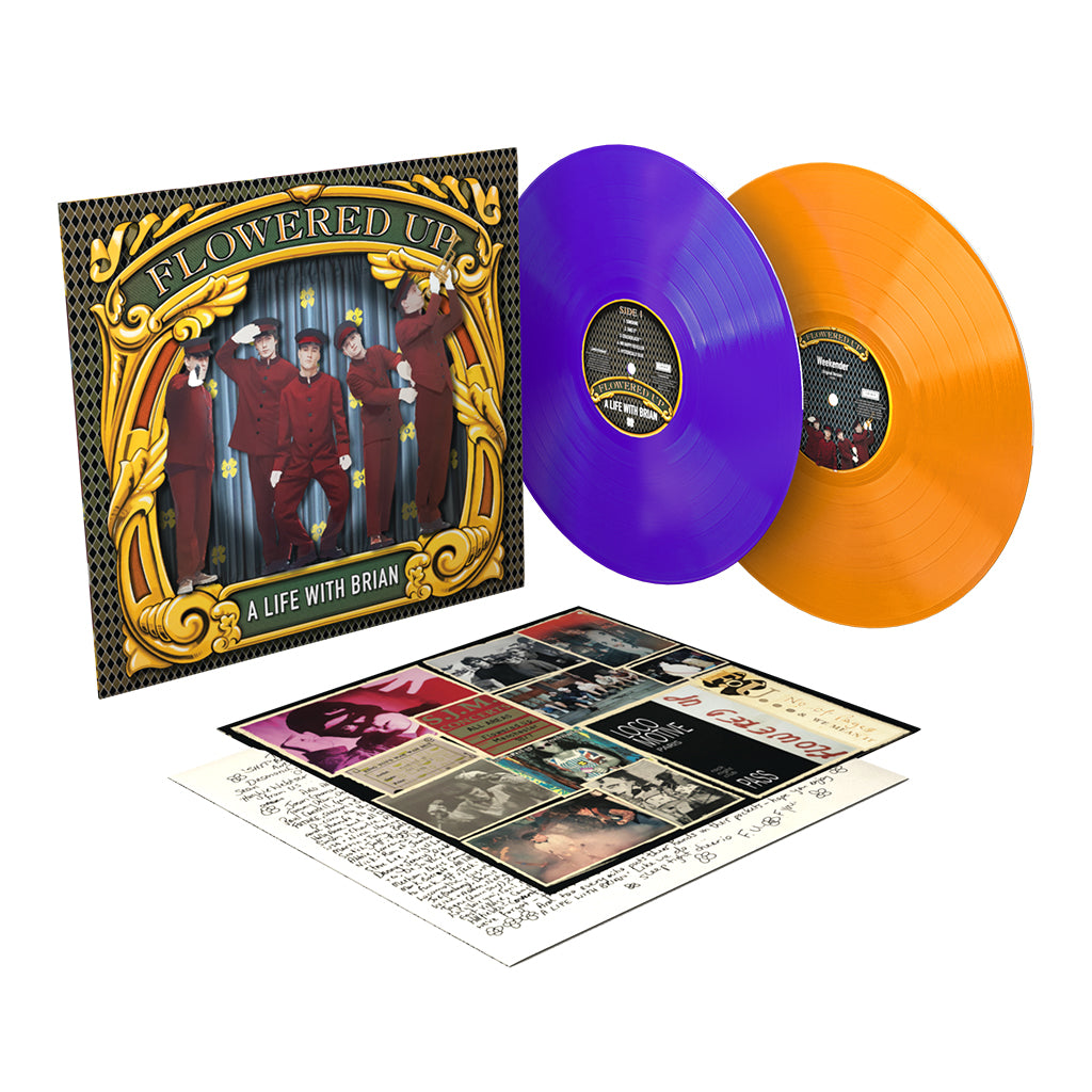 FLOWERED UP - A Life With Brian (2024 Expanded Reissue) - 2LP - Orange / Purple Vinyl [APR 19]