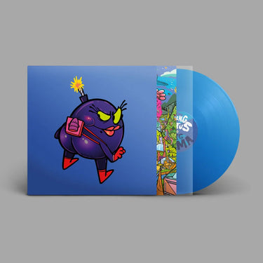 FLYING LOTUS - BIG MAMA (w/ Sticker Sheet insert) - 12'' EP - Screen-Printed Blue Vinyl [MAR 6]