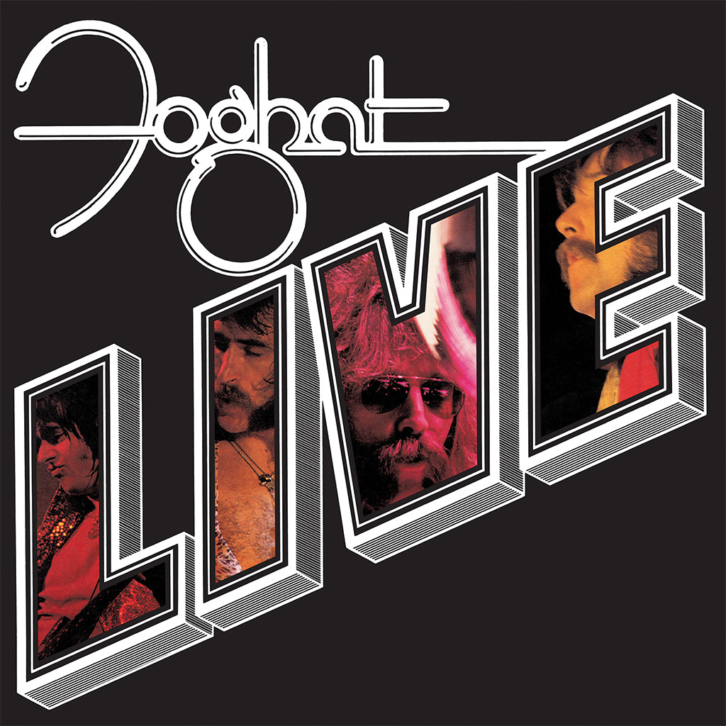 FOGHAT - Live [Rocktober 2024] - LP - Transparent Orange Vinyl [OCT 25]