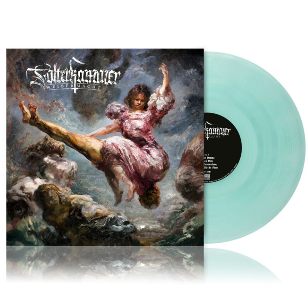 FOLTERKAMMER - Weibermacht - LP - Transparent Coke Bottle Green Vinyl