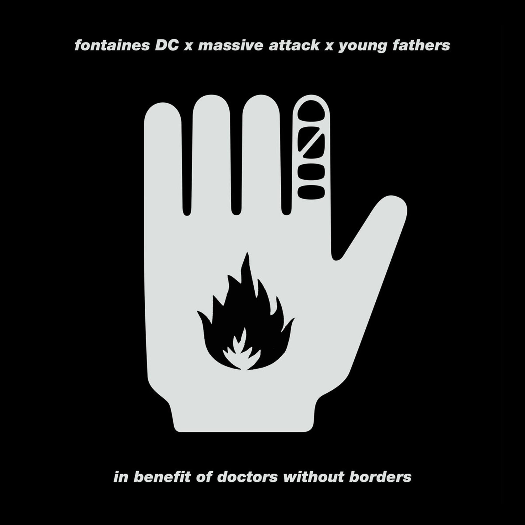 Fontaines D.C., Young Fathers, Massive Attack - 12" - Ceasfire (Random Coloured Vinyl)[MAY 1]