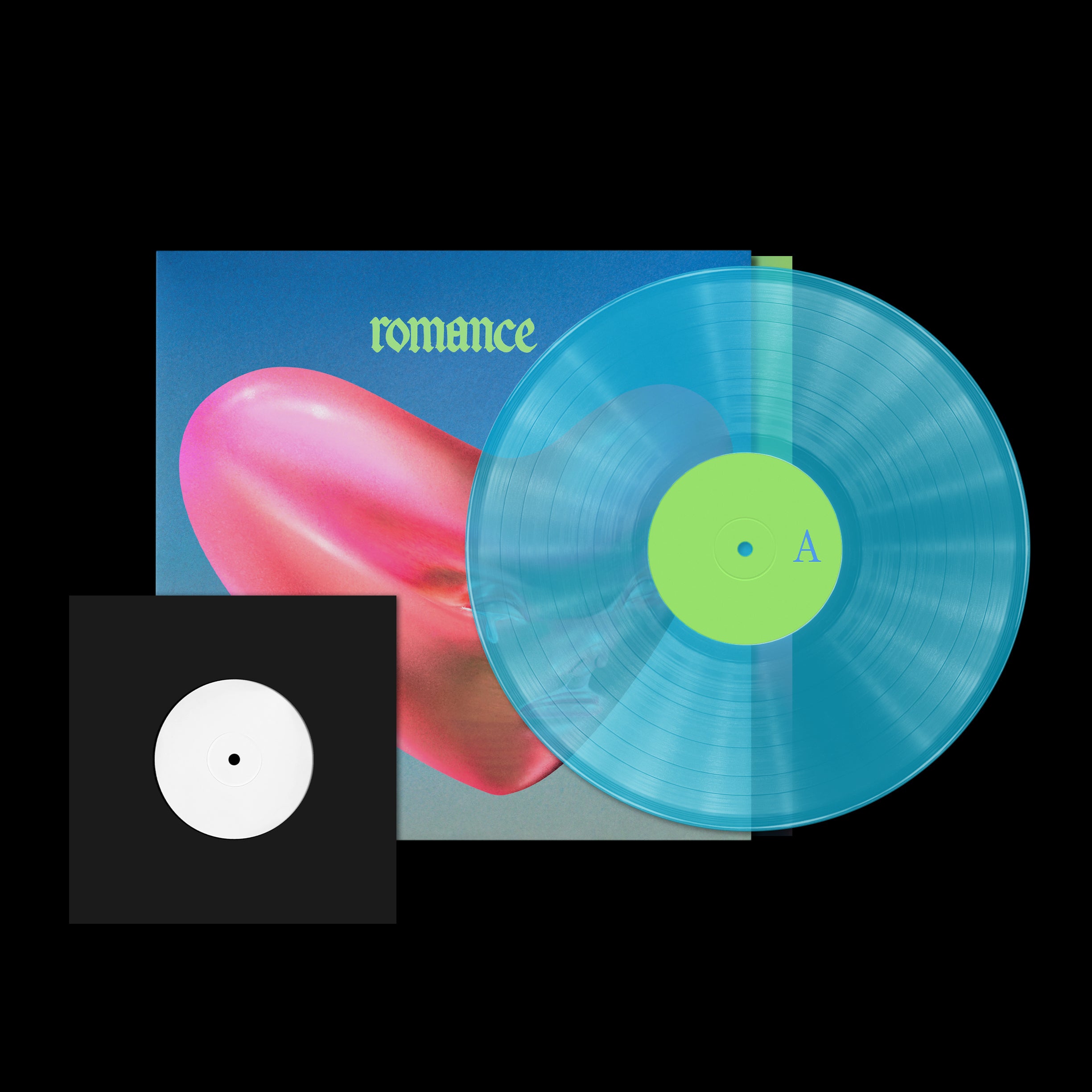FONTAINES D.C. - Romance (Bonus Edition) - LP - Turquoise Blue