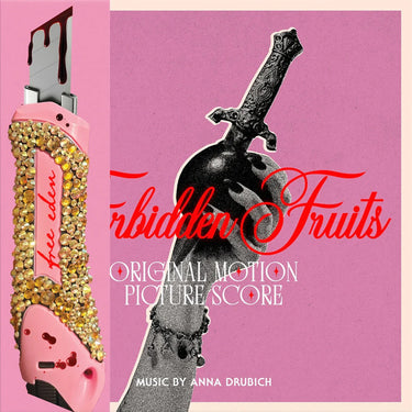 ANNA DRUBICH - Forbidden Fruits (Original Score) LP - Cherry Coloured Vinyl [with Scented Gatefold Sleeve, Poster & Sticker Sheet]