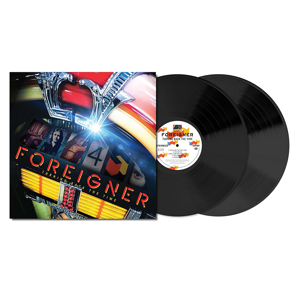 FOREIGNER - Turning Back The Time (Greatest Hits) - 2LP - Gatefold Vinyl