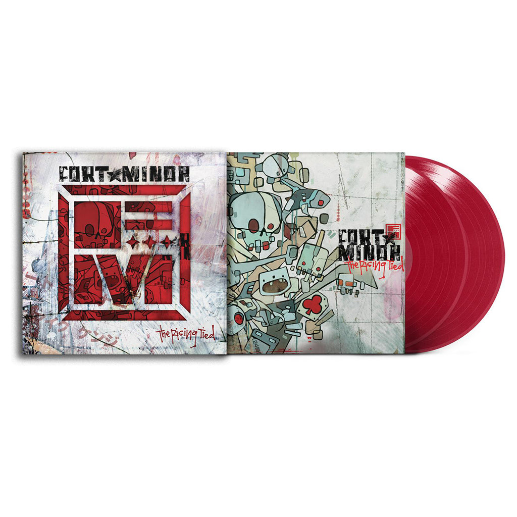 FORT MINOR - The Rising Tied (Deluxe Edition) - 2LP - Apple Red Colour Vinyl