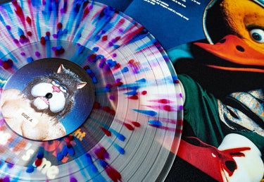 FOUR YEAR STRONG - Analysis Paralysis - LP - Milky Clear with Blue, Red & Purple Splatter Vinyl