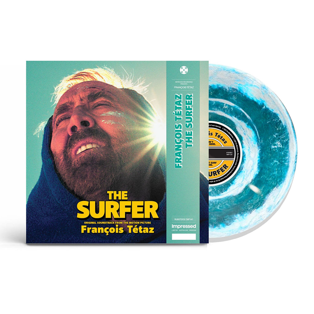 FRANÇOIS TÉTAZ - The Surfer (Original Soundtrack) - LP - 'Wave/White Wash' Colour-in-Colour Vinyl [JUN 6]