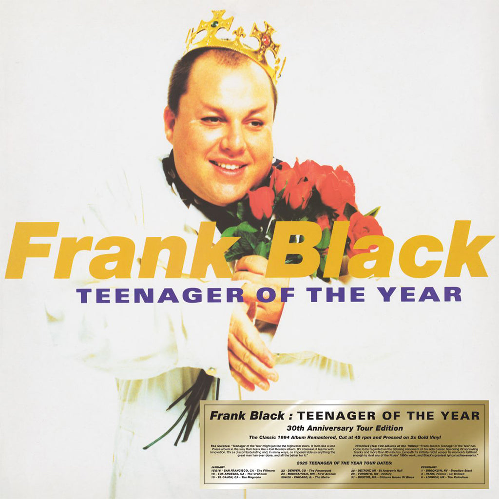 FRANK BLACK - Teenager Of The Year (30th Anniversary Tour Edition) - 2LP - Gold Vinyl