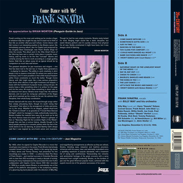 FRANK SINATRA - Come Dance With Me! (Reissue w/ 4 Bonus tracks) - LP - 180g Blue Vinyl