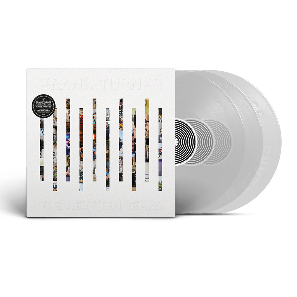 FRANK TURNER - The Next 10 Years - 3LP (w/ Etching) - Clear Vinyl [NOV 7]