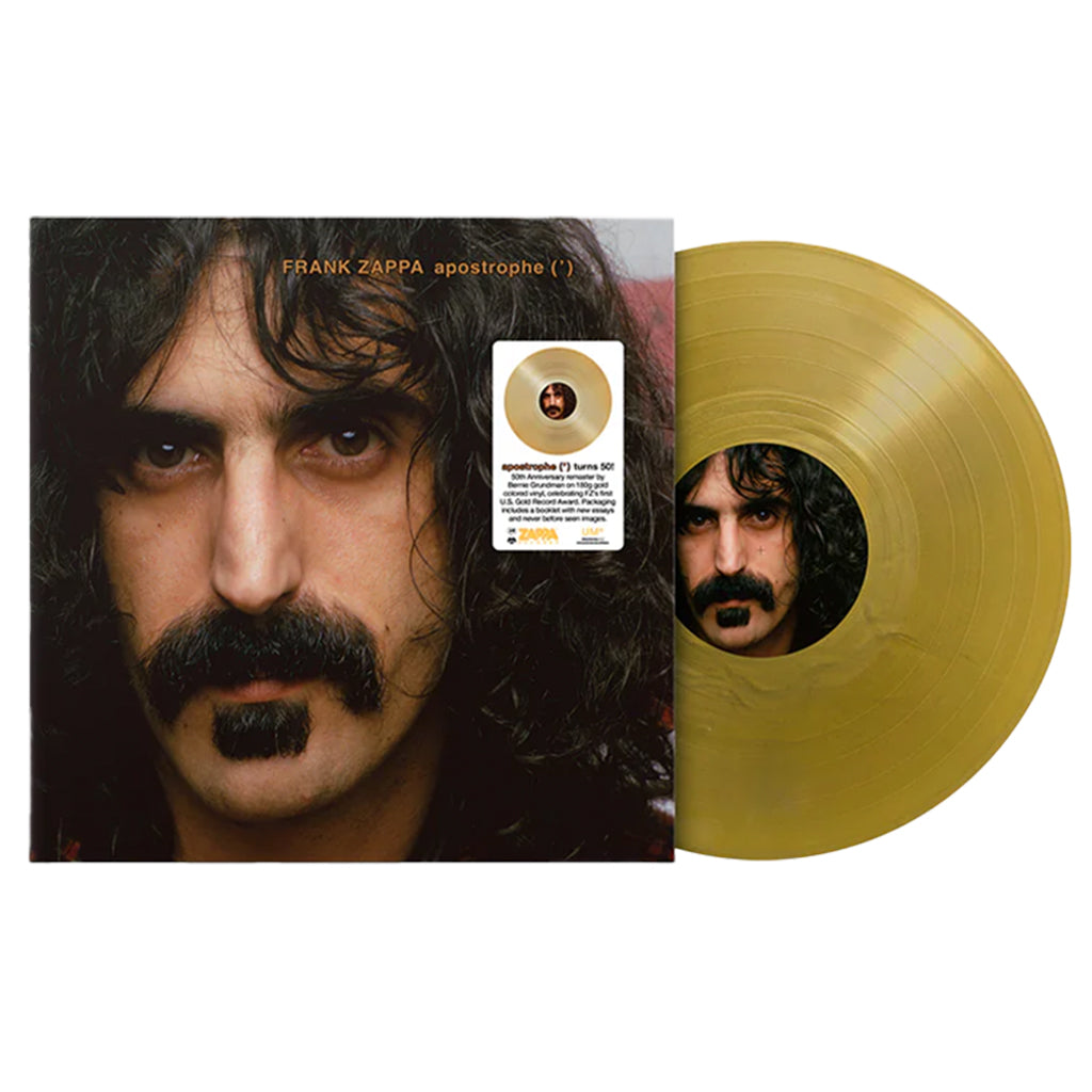 FRANK ZAPPA - Apostrophe - 50th Anniversary Edition - LP - 180g Metallic Gold Vinyl [SEP 13]