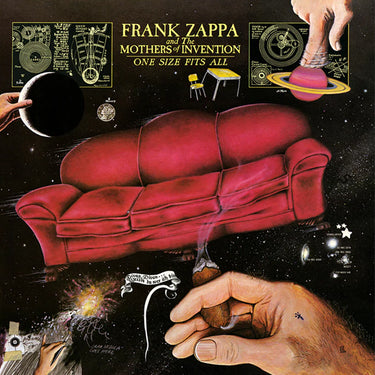 FRANK ZAPPA - One Size Fits All (50th Anniversary Expanded Edition) - 2LP - 'Black Glitter' Vinyl