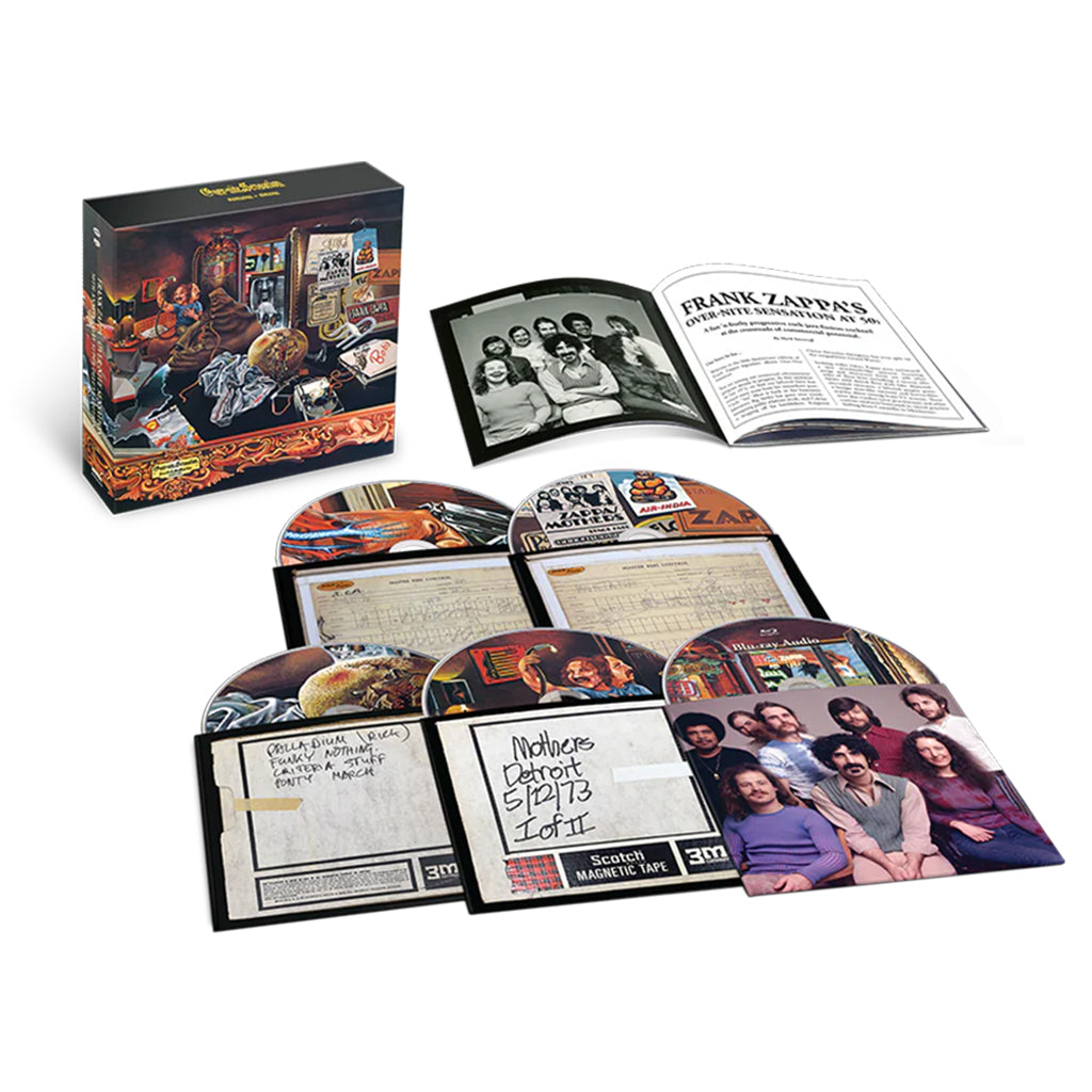 FRANK ZAPPA - Over-Nite Sensation (50th Anniversary Super Deluxe Edition) - 4CD + Blu-ray Audio Box Set [NOV 17]