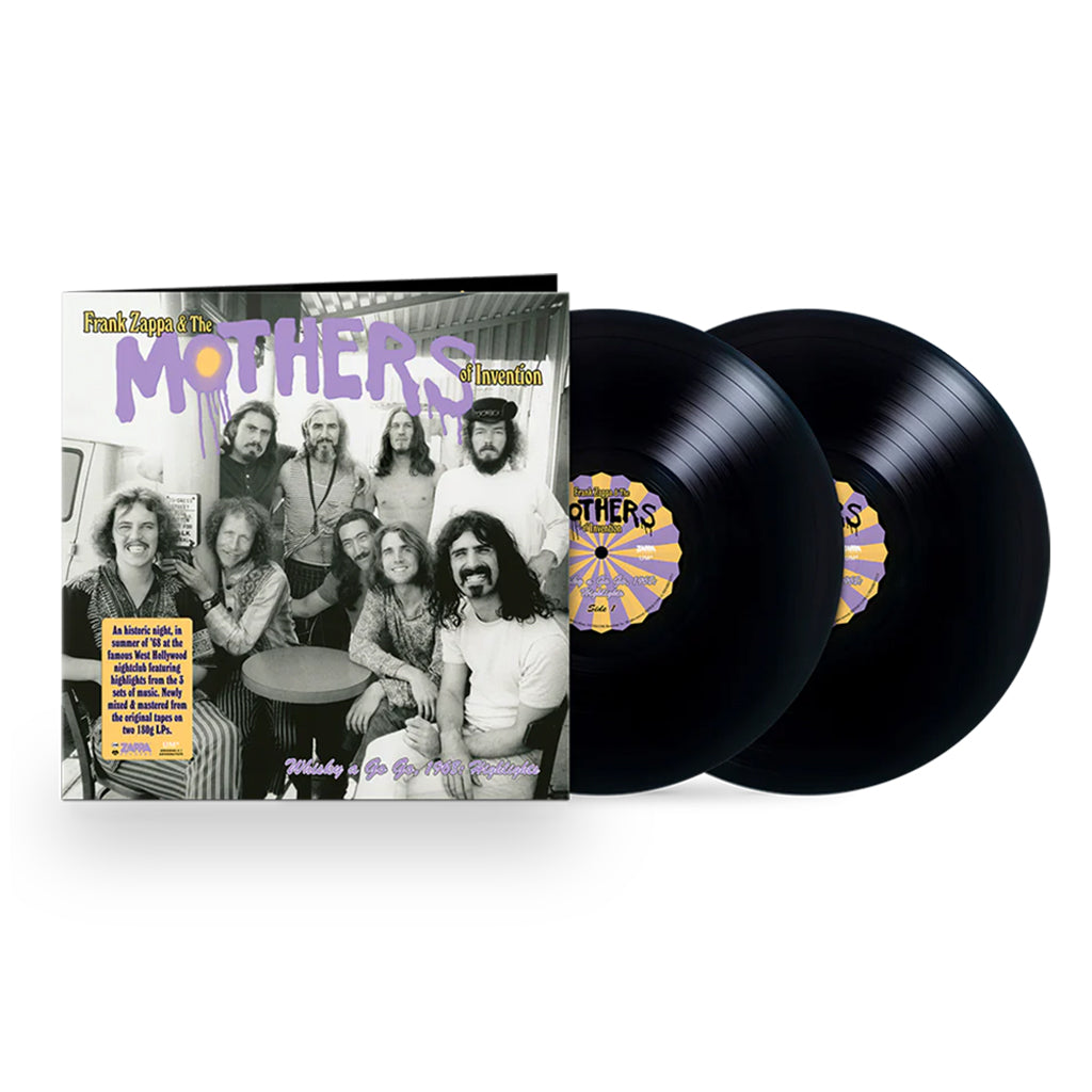 FRANK ZAPPA & THE MOTHERS OF INVENTION - Whisky a Go Go, 1968: Highlights - 2LP - Gatefold 180g Vinyl