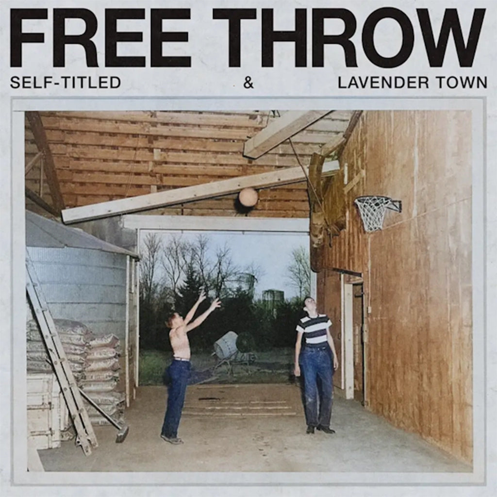 FREE THROW - Self-titled / Lavender Town - LP - Hardwood Coloured Vinyl
