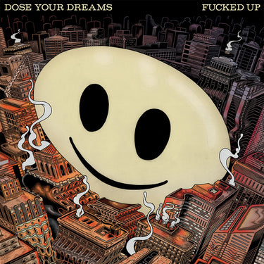 FUCKED UP - Dose Your Dreams (Repress) - 2LP - Yellow 'Blob' in Clear Vinyl