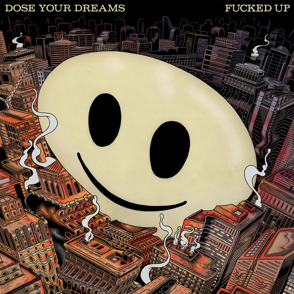 FUCKED UP - Dose Your Dreams (Repress) - 2LP - Yellow 'Blob' in Clear Vinyl [JUL 12]