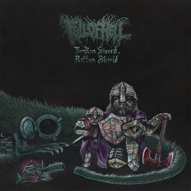 FULL OF HELL - Broken Sword, Rotten Shield - 10'' EP - Oxblood / Silver Half and Half Vinyl [JUN 20]