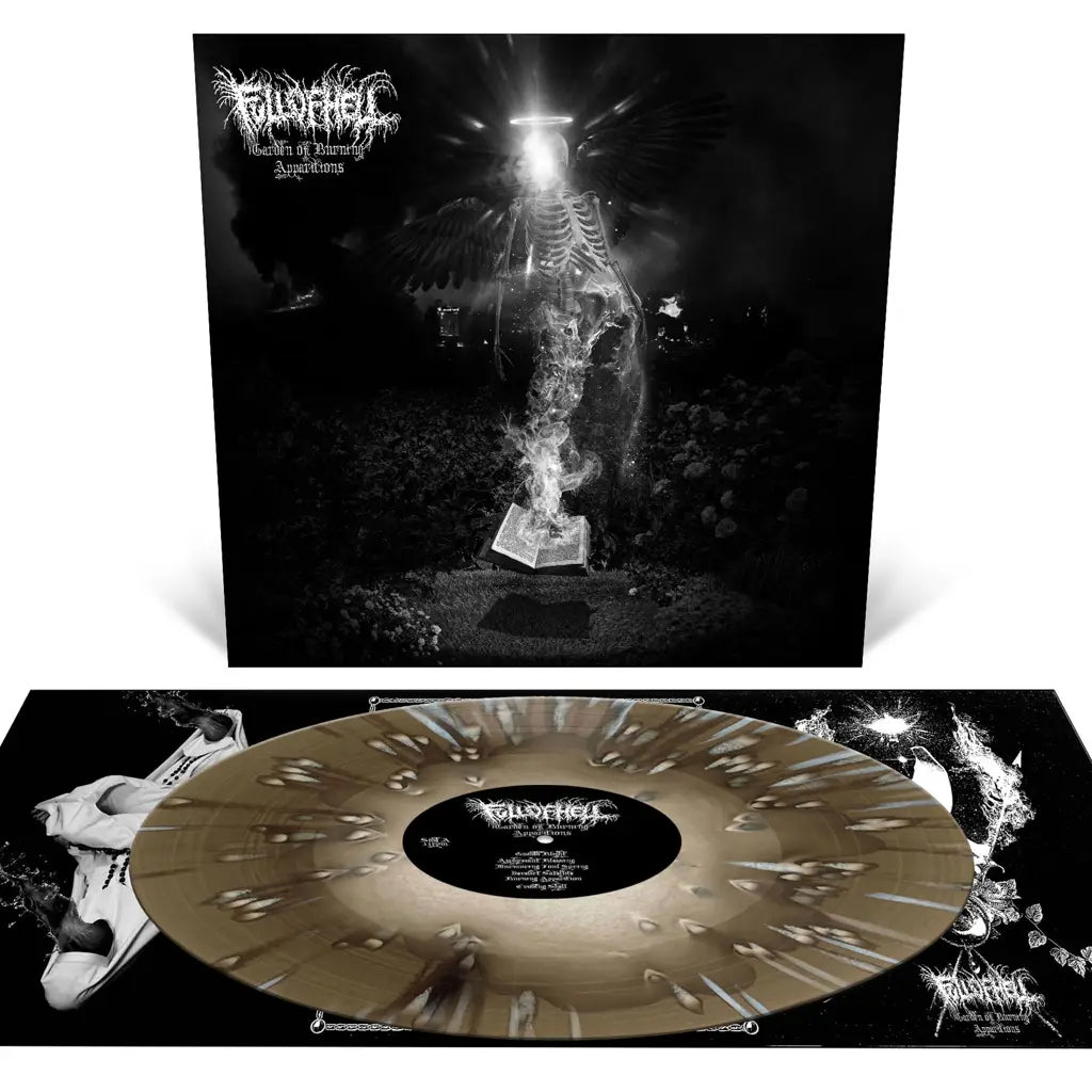 FULL OF HELL - Garden Of Burning Apparitions (Repress) - LP - White Inside Black Ice w/ White & Silver Splatter Vinyl [DEC 8]